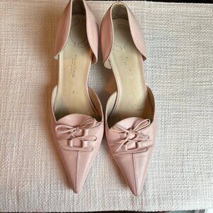 Casual Corner Pink leather shoes. Size 8